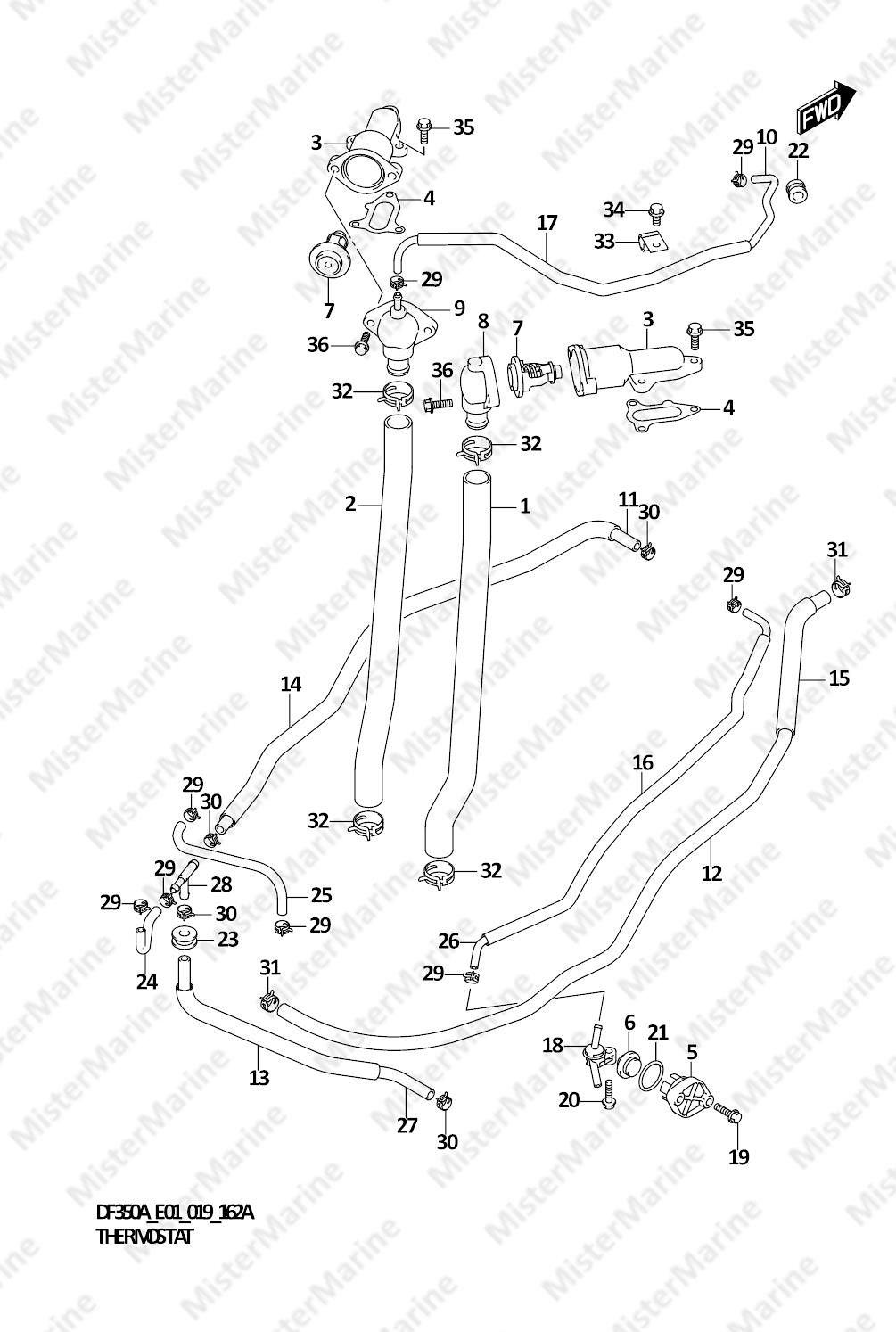 FIG.162A (1-C-12) THERMOSTAT