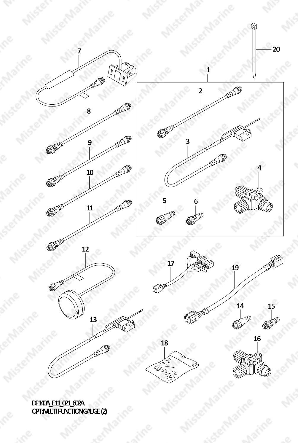 FIG.602A (2-B-6) OPT:MULTI FUNCTION GAUGE (2)