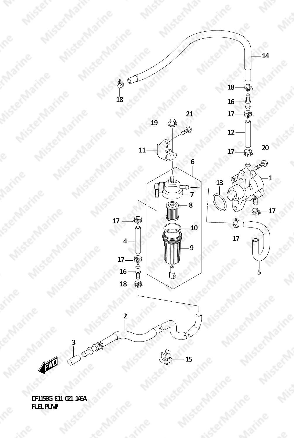 FIG.146A (1-C-3) FUEL PUMP