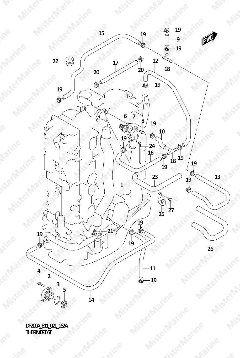 FIG.162A (1-D-4) THERMOSTAT