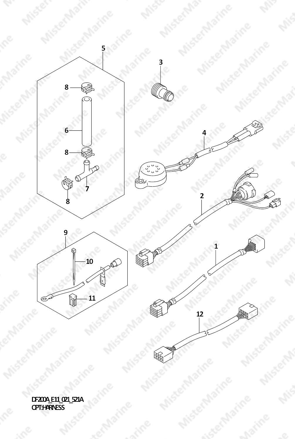 FIG.521A (1-I-8) OPT:HARNESS