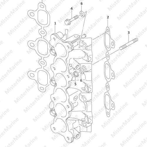 FIG.122A (1-C-10) INTAKE MANIFOLD