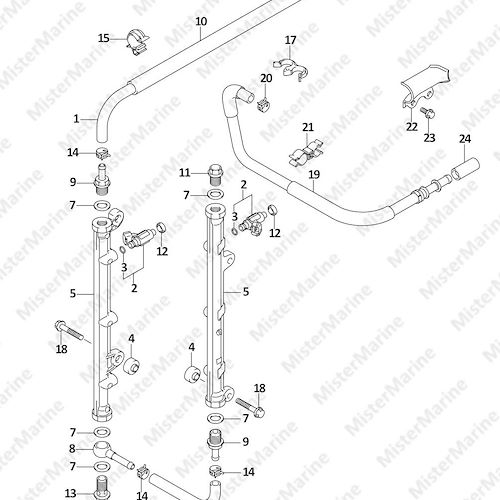 FIG.144A (1-C-14) FUEL INJECTOR (E01,E11)
