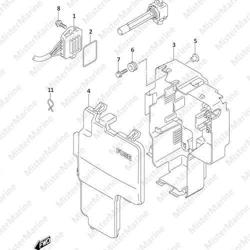 FIG.310A (1-H-5) RECTIFIER/IGNITION COIL