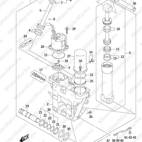 FIG.337B (1-J-2) TRIM CYLINDER (SEE NOTE)