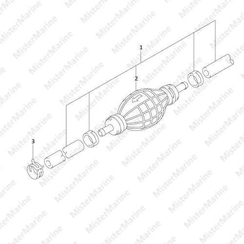 FIG.430A (2-C-6) FUEL HOSE (E01,E11,E40)