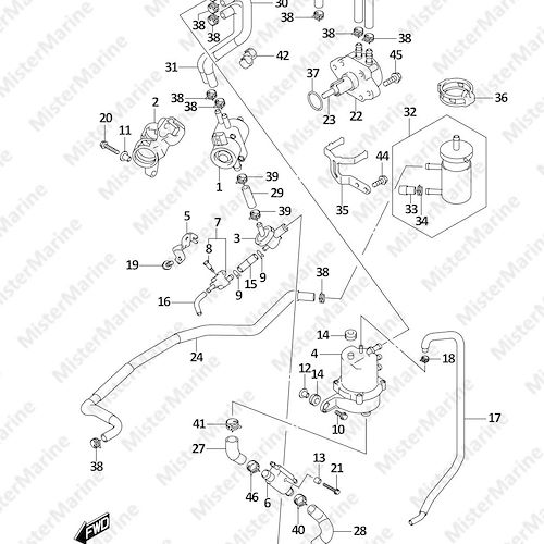 FIG.146A (1-C-2) FUEL PUMP (P01)