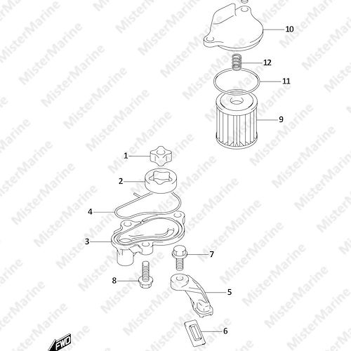 FIG.175A (1-B-13) OIL PUMP
