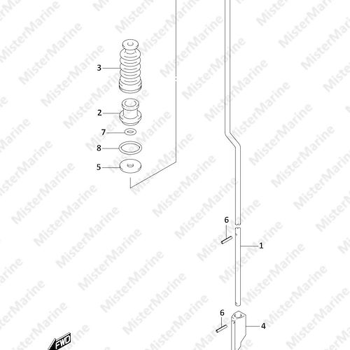 FIG.210A (1-B-15) SHIFT ROD