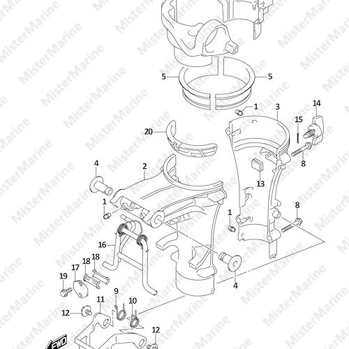 FIG.336A (1-C-6) SWIVEL BRACKET