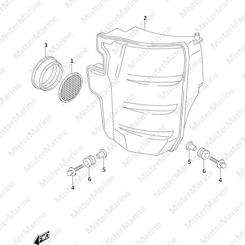 FIG.134A (1-C-5) SILENCER