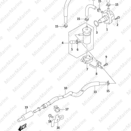 FIG.146A (1-C-14) FUEL PUMP (SEE NOTE)