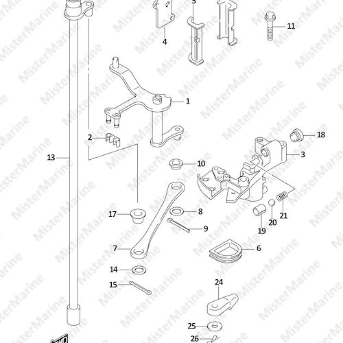 FIG.204A (1-D-12) CLUTCH SHAFT