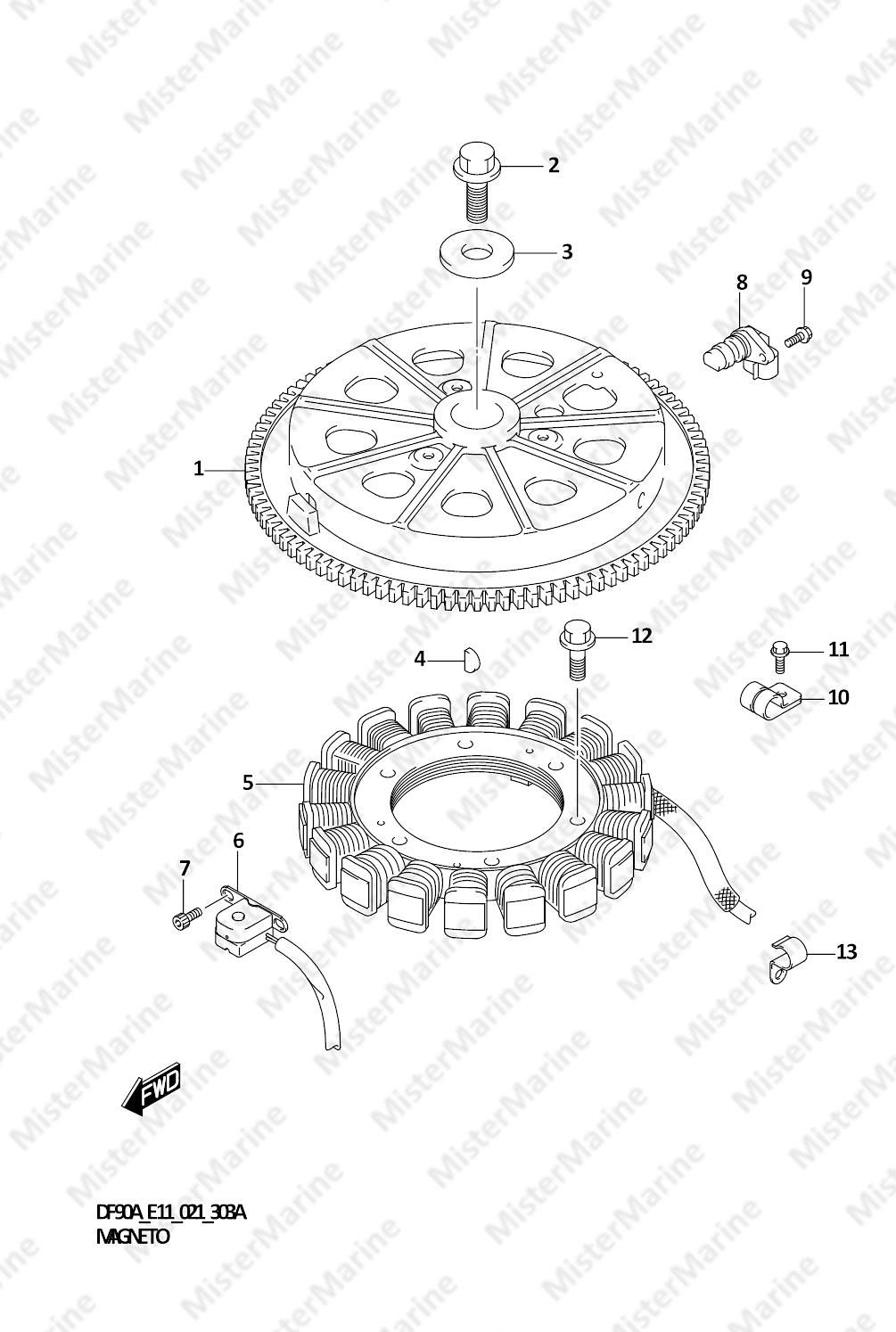 FIG.303A (1-E-4) MAGNETO