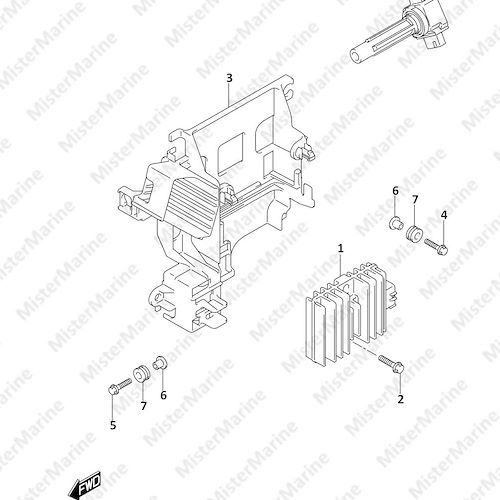 FIG.310A (1-E-5) RECTIFIER/IGNITION COIL