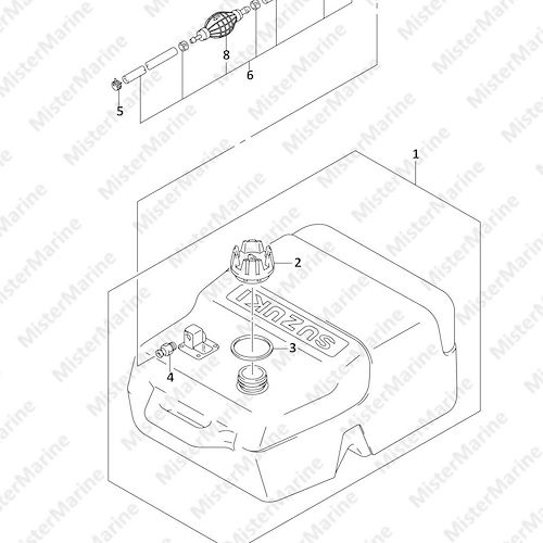 FIG.432A (1-I-8) FUEL TANK (E01,E11,E40)