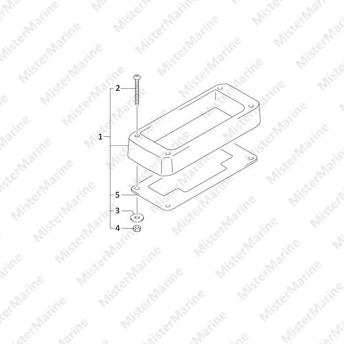 FIG.519A (1-K-6) OPT:REMOTE CONTROL SPACER (SEE NOTE)
