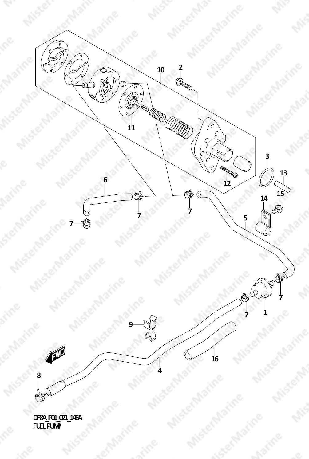 FIG.146A (1-C-2) FUEL PUMP