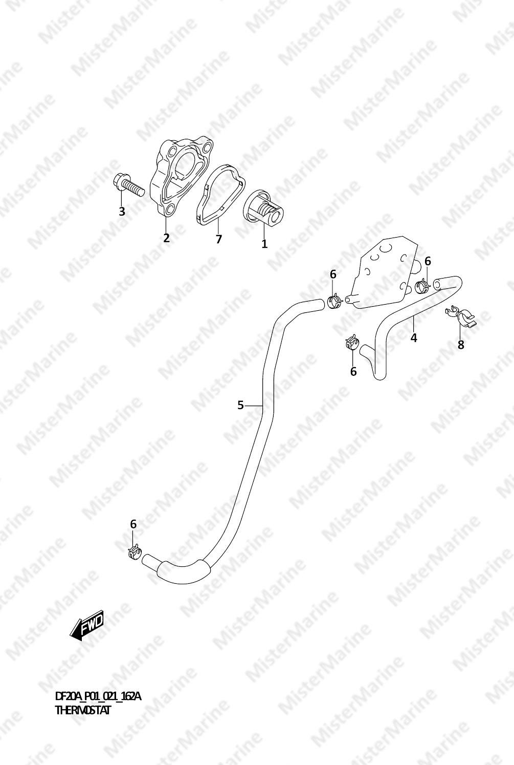 FIG.162A (1-C-4) THERMOSTAT