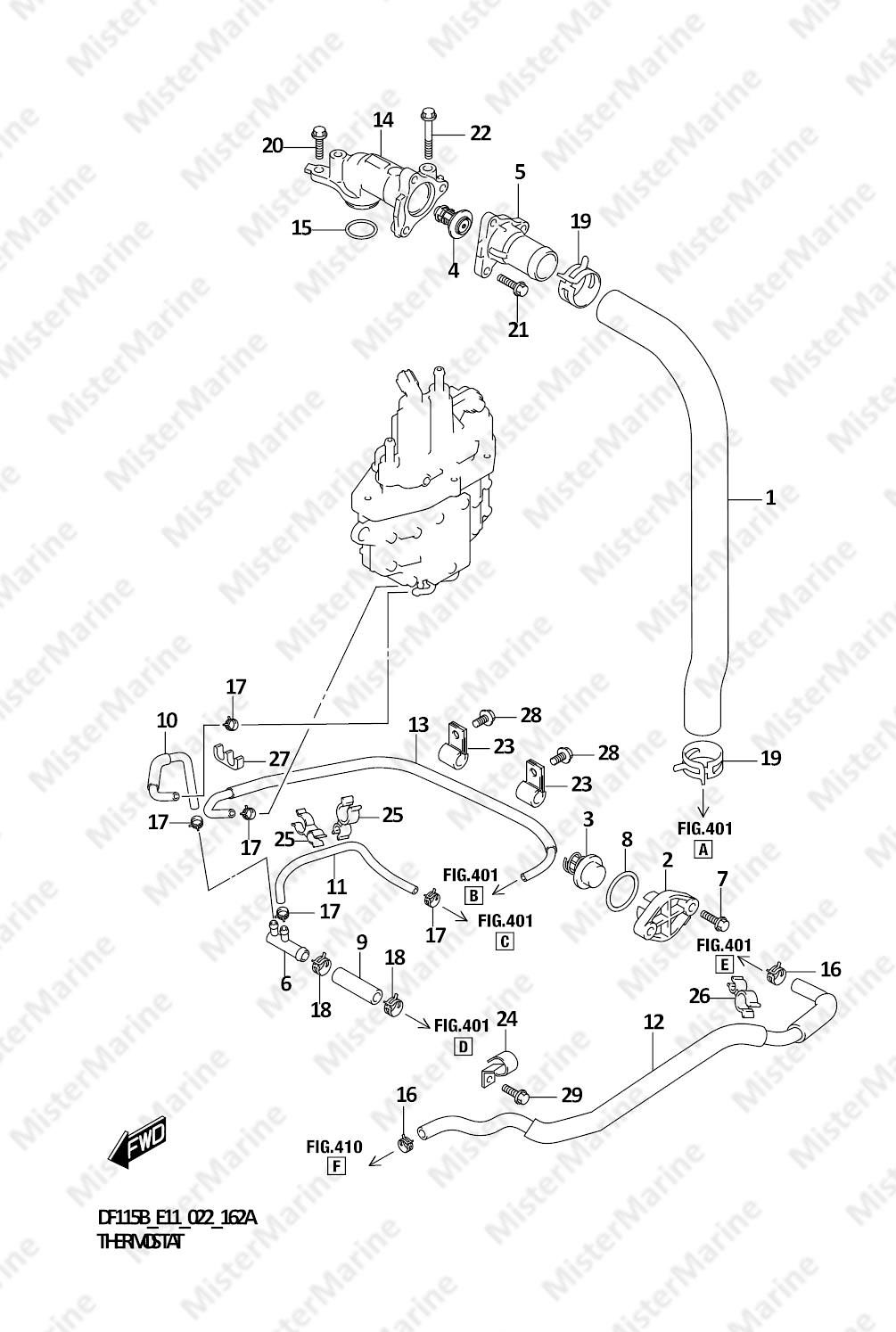 FIG.162A (1-C-5) THERMOSTAT