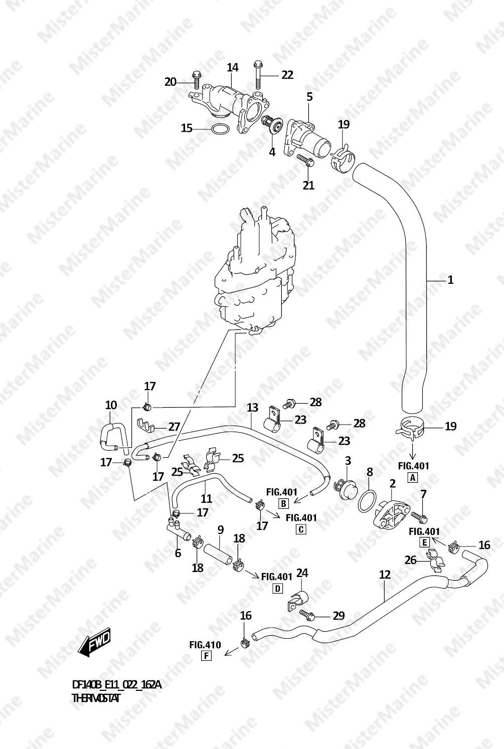 FIG.162A (1-C-5) THERMOSTAT