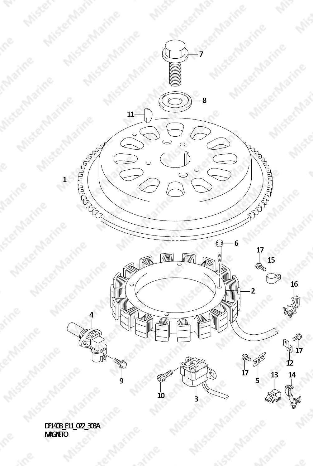 FIG.303A (1-D-4) MAGNETO