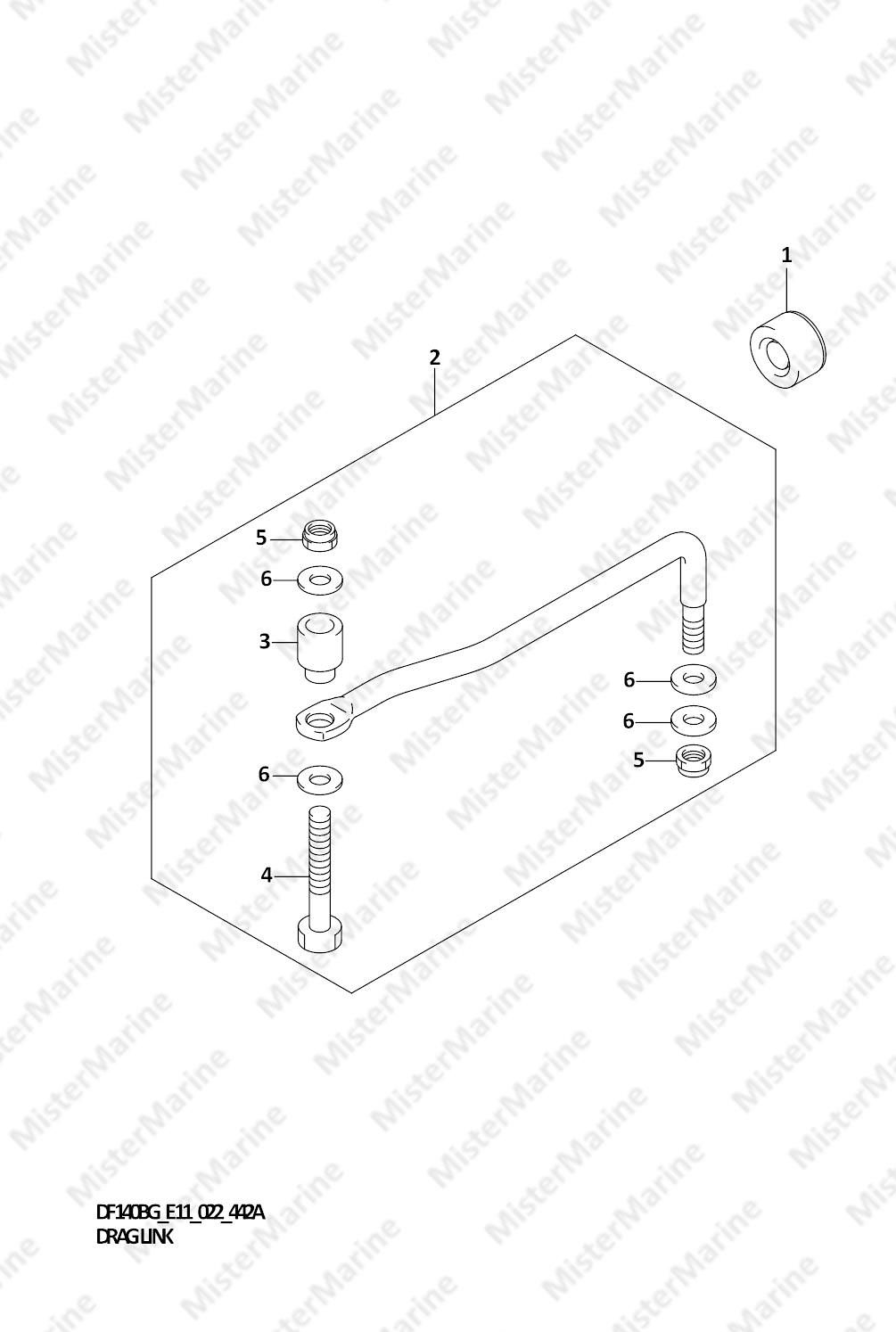 FIG.442A (1-G-11) DRAG LINK