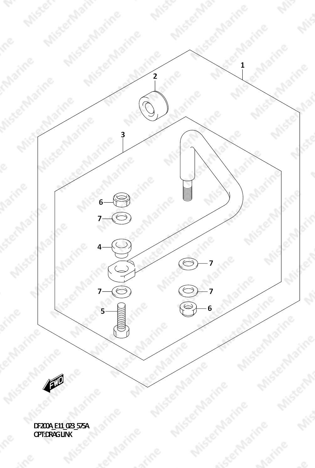 FIG.575A (2-C-10) OPT:DRAG LINK