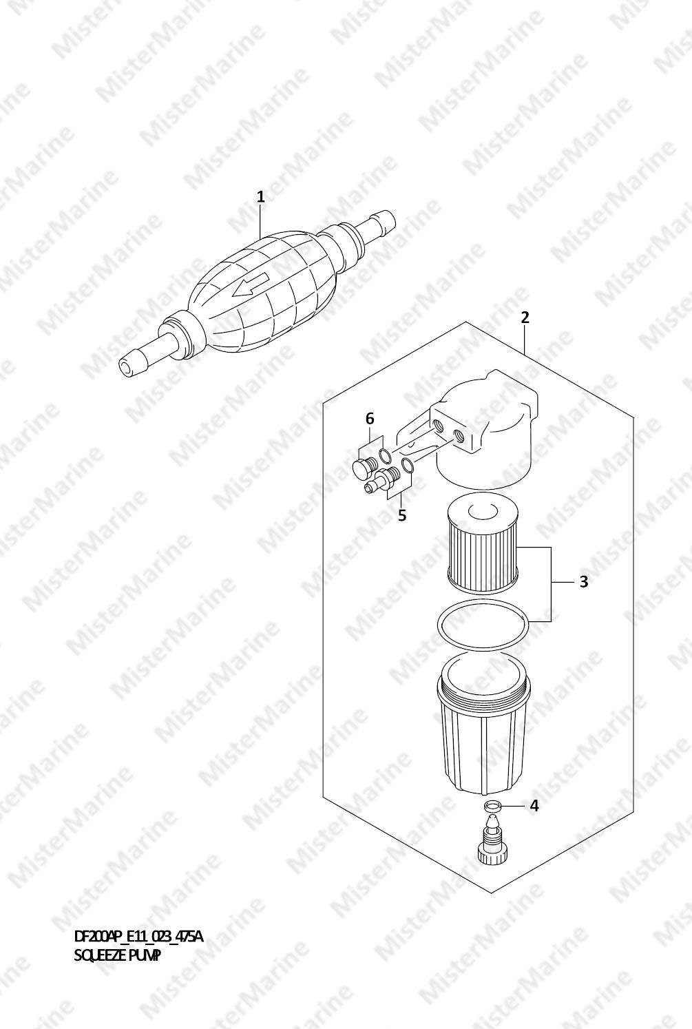 FIG.475A (1-G-4) SQUEEZE PUMP ((E03,E11):N/TANK)