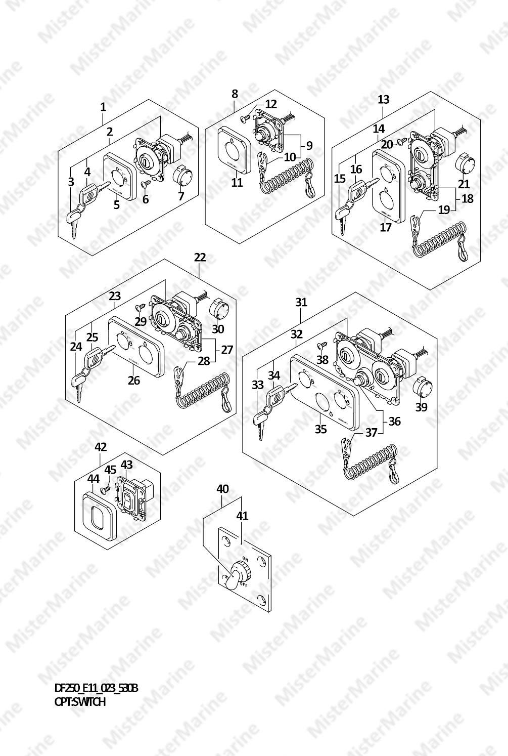 FIG.530B (2-G-11) OPT:SWITCH (022,023)