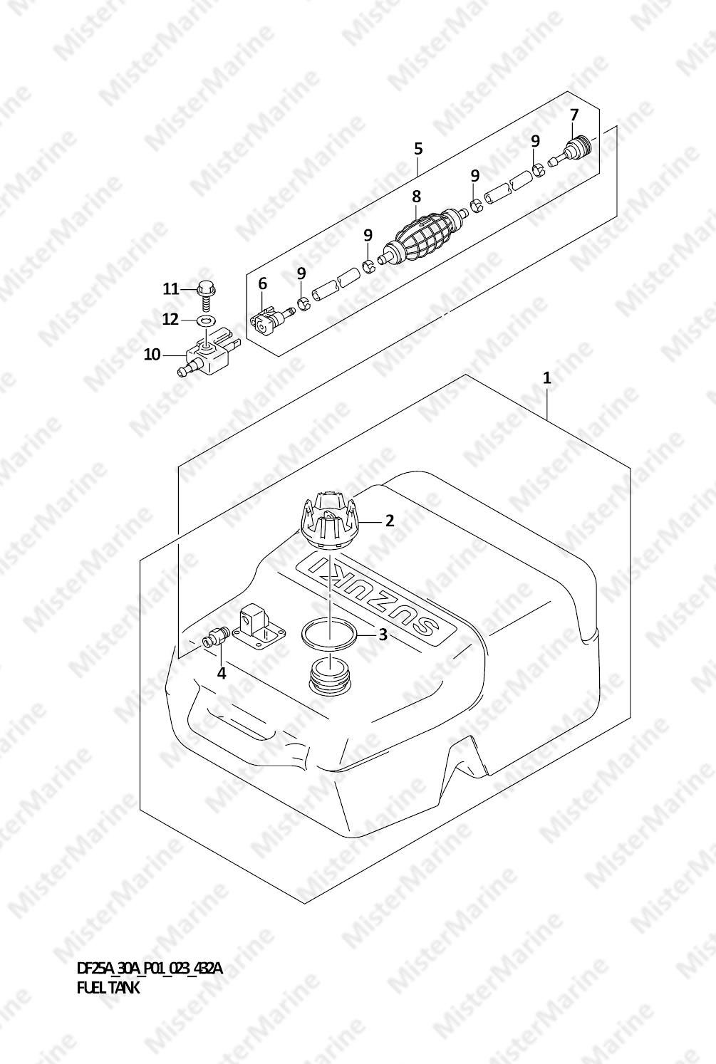 FIG.432A (1-I-14) FUEL TANK
