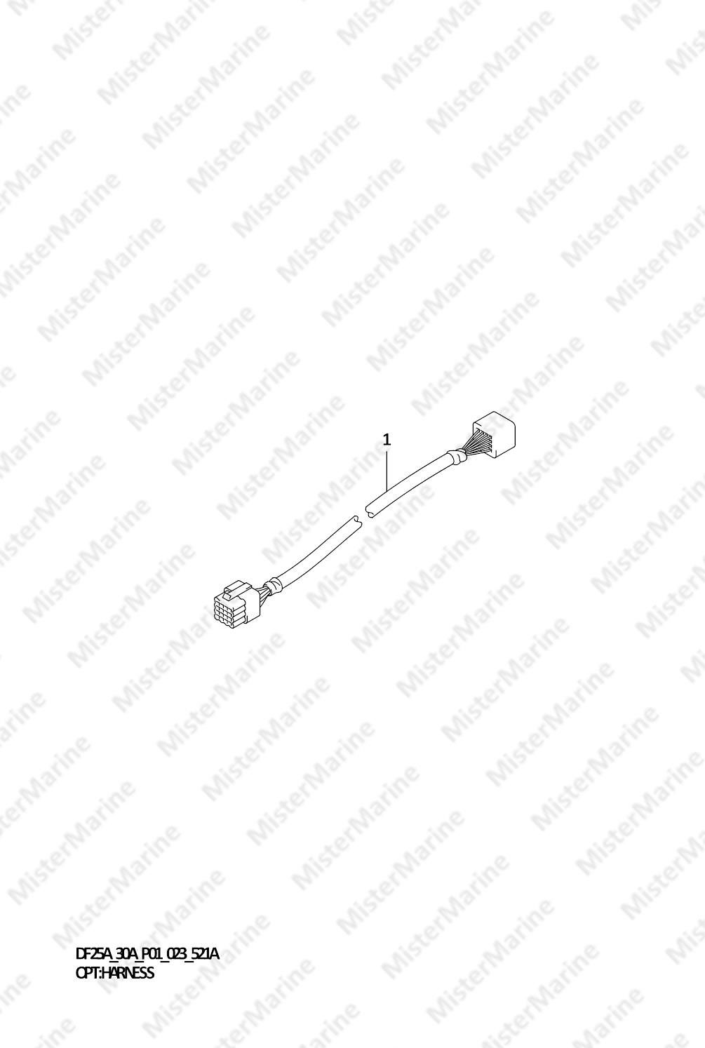 FIG.521A (1-L-11) OPT:HARNESS (021:(DF25AR,DF25AT,DF30AR,DF30AT))