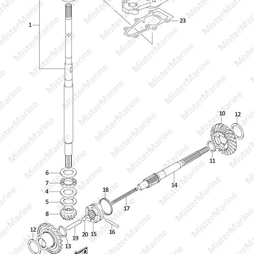 FIG.220A (1-C-13) TRANSMISSION