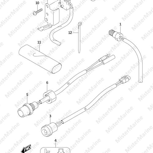 FIG.334A (1-D-8) SENSOR/SWITCH (DF8A)(DF9.9A)