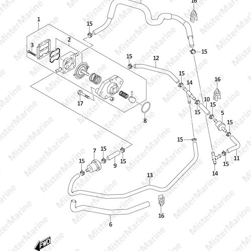 FIG.146A (1-B-9) FUEL PUMP (DF4A)