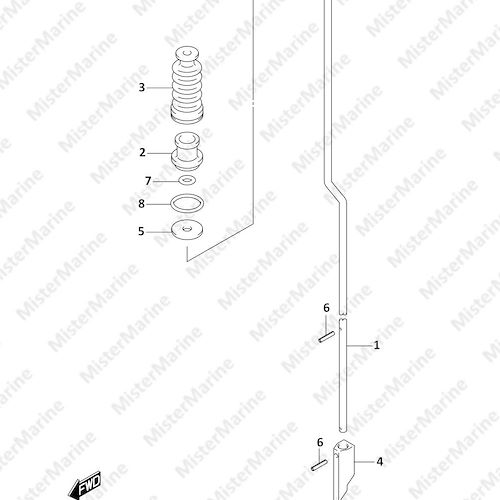 FIG.210A (1-C-2) SHIFT ROD