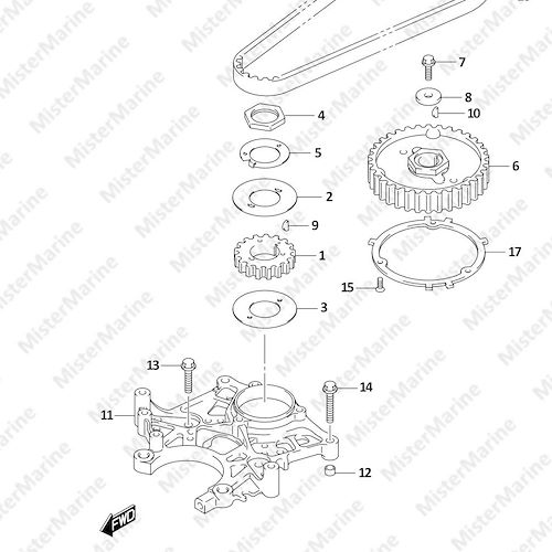FIG.120A (1-B-5) TIMING BELT
