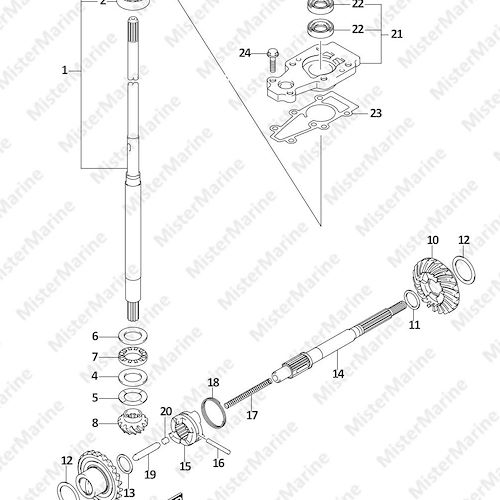 FIG.220A (1-C-14) TRANSMISSION (SEE NOTE)
