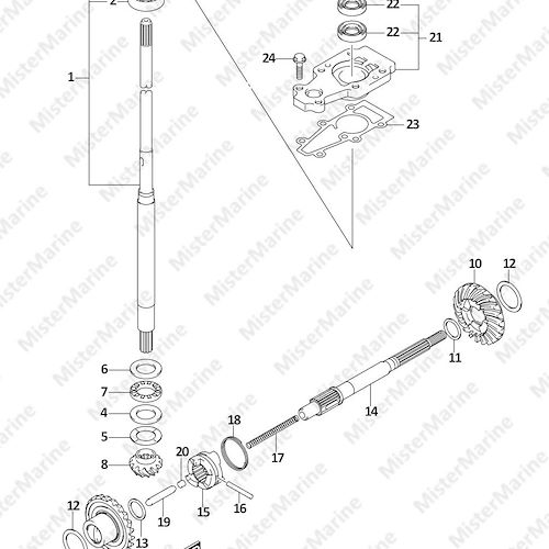 FIG.220B (1-D-2) TRANSMISSION (SEE NOTE)