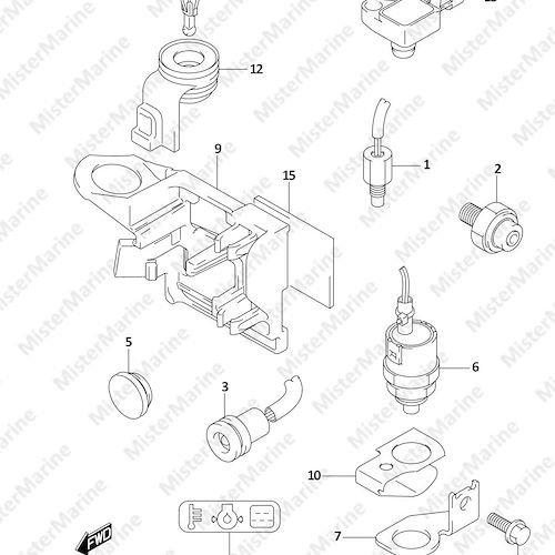 FIG.334C (1-F-4) SENSOR/SWITCH (SEE NOTE)