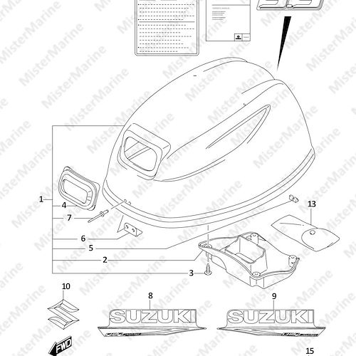FIG.420F (1-I-4) ENGINE COVER (DF9.9BT:022)