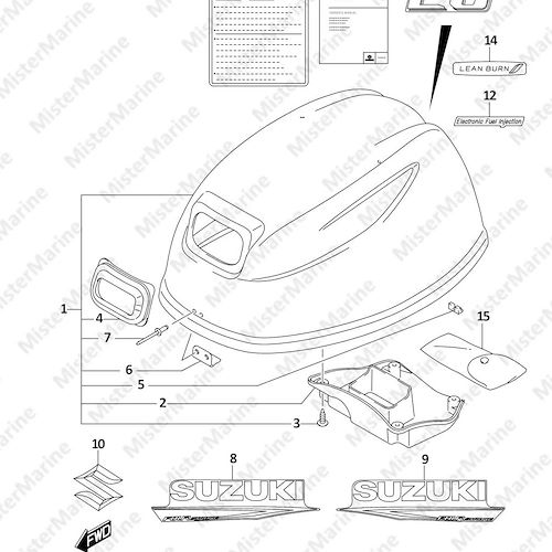 FIG.420P (1-I-12) ENGINE COVER ((DF20A:P01,DF20AR):021)