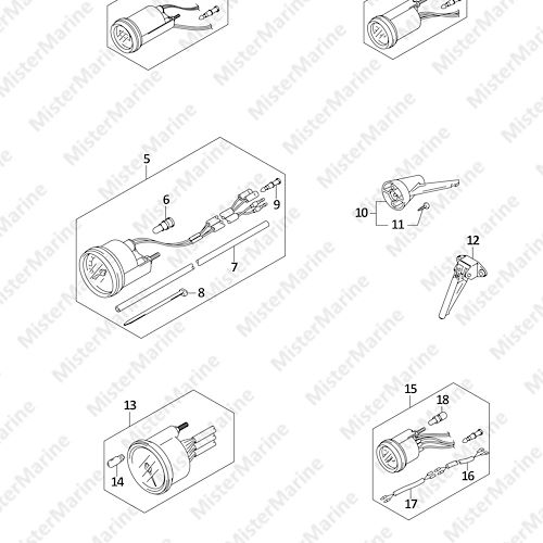 FIG.501B (1-K-10) OPT:METER (SEE NOTE)