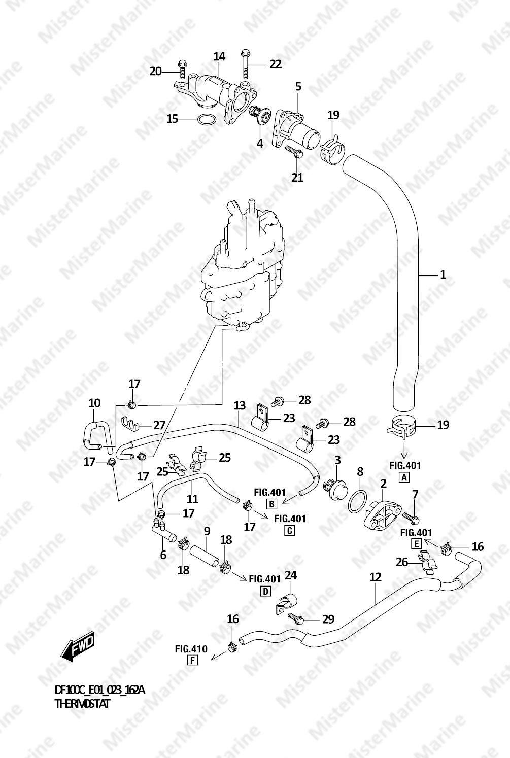 FIG.162A (1-C-3) THERMOSTAT