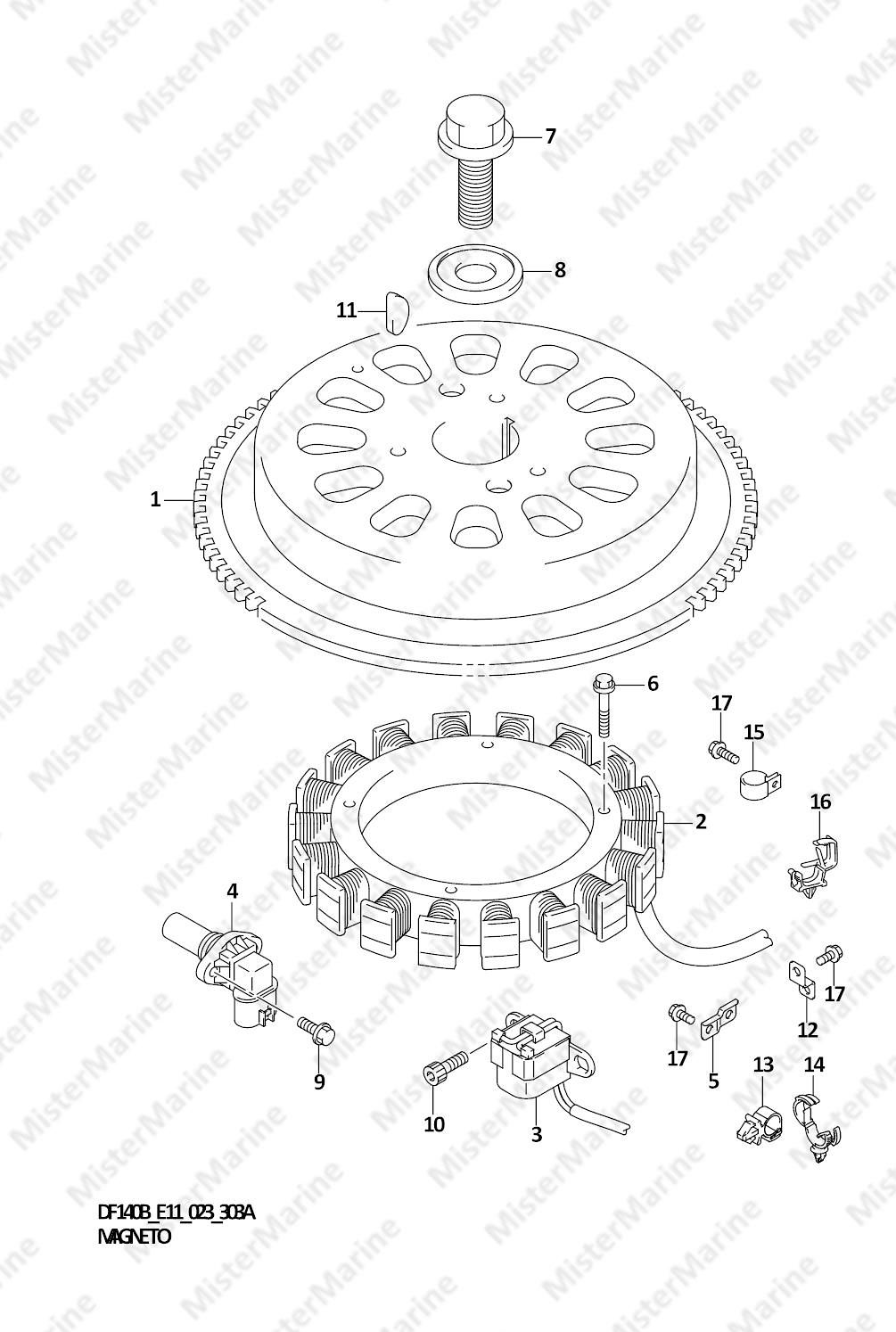 FIG.303A (1-D-12) MAGNETO