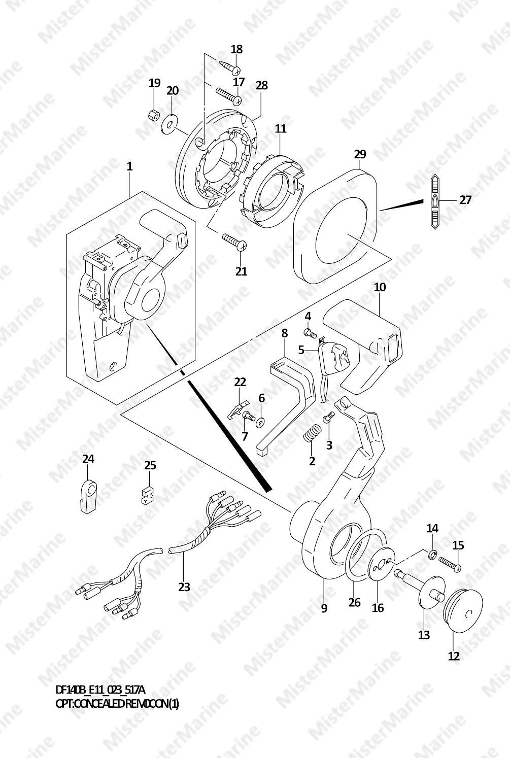 FIG.517A (1-H-3) OPT:CONCEALED REMOCON (1)