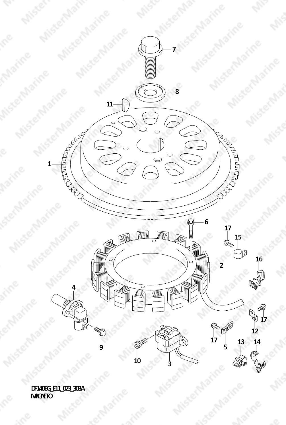 FIG.303A (1-D-15) MAGNETO