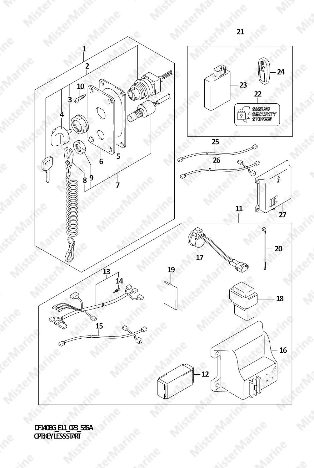 FIG.535A (1-I-3) OPT:KEY LESS START (E11:021)