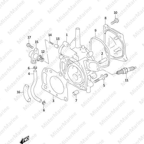 FIG.111A (1-B-2) CYLINDER HEAD