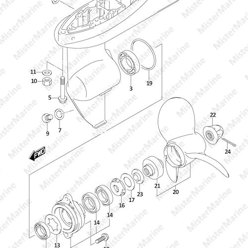 FIG.407A (1-C-10) GEAR CASE